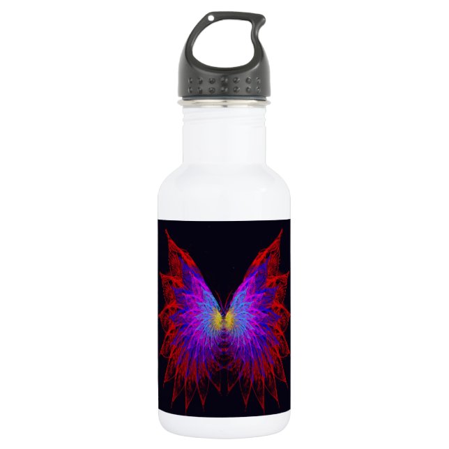 Butterfly Wings 532 Ml Water Bottle (Front)