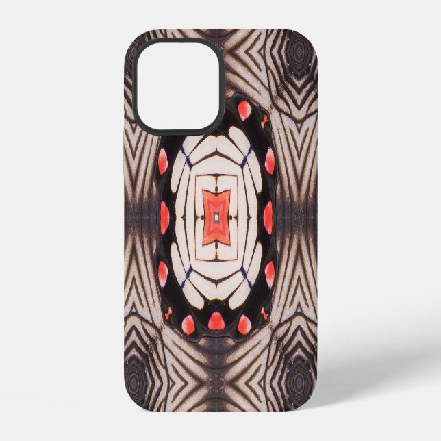 Butterfly Wings: Beautiful Seamless Pattern iPhone Case (Back)