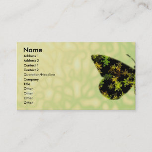 Butterfly Wings Business Card