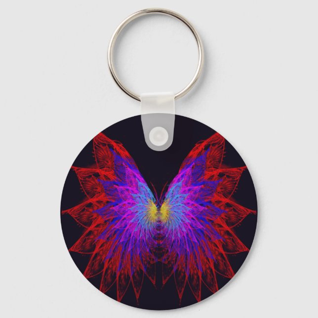 Butterfly Wings Key Ring (Front)