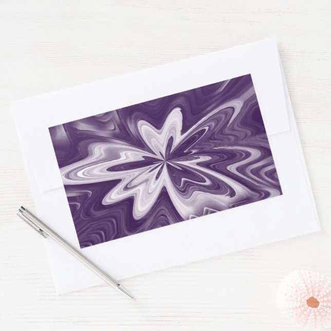 butterfly wings rectangular sticker (Envelope)