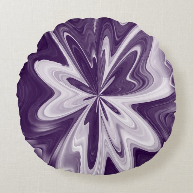 butterfly wings round cushion (Front)
