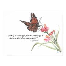 Butterfly Wings Transformation Drawing Art Print