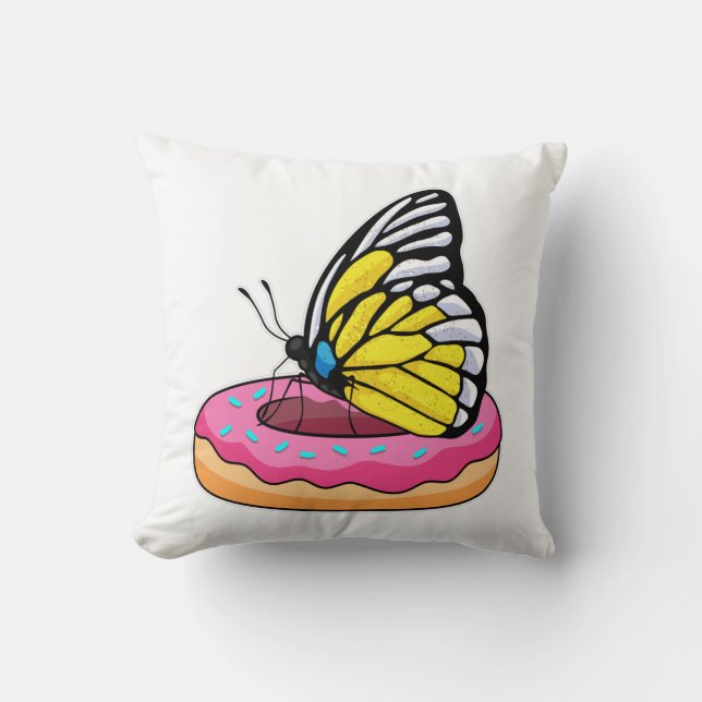 Butterfly with Donut Cushion (Front)