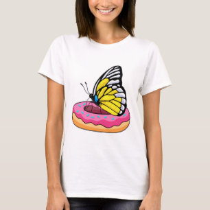 Butterfly with Doughnut T-Shirt