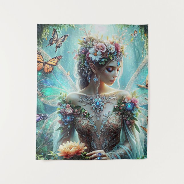 Butterfly with Fairy Tapestry (Front)