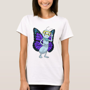 Butterfly with Goggles T-Shirt