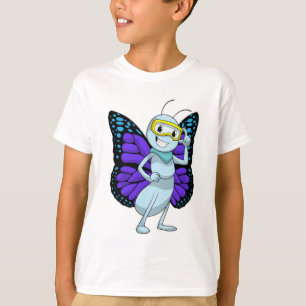 Butterfly with Goggles T-Shirt