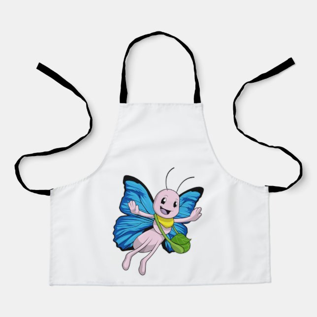 Butterfly with Handbag Apron (Front)