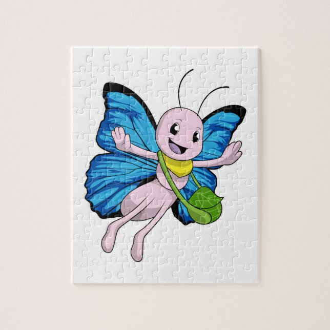 Butterfly with Handbag Jigsaw Puzzle (Vertical)
