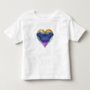 Butterfly with Heart Toddler T-Shirt