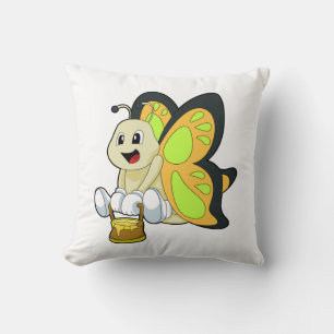 Butterfly with Honey Cushion
