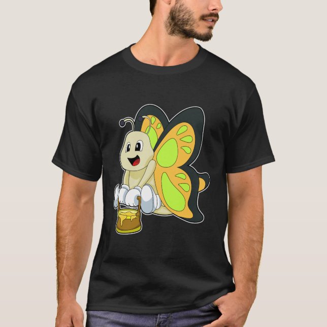 Butterfly with Honey T-Shirt (Front)