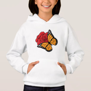 Butterfly with Rose