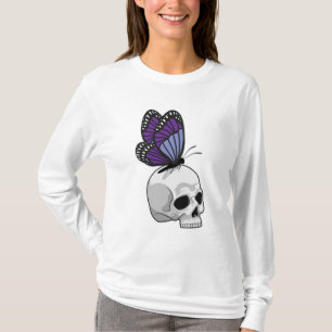 Butterfly with Skull T-Shirt