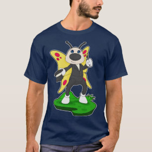 Butterfly Wizard Magic wand Cylinder T-Shirt