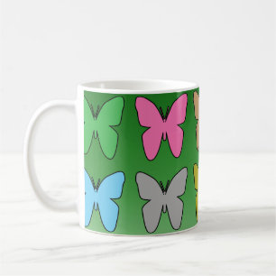Butterfly world coffee mug