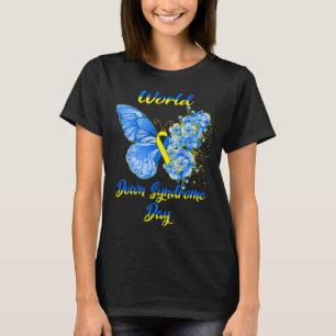 Butterfly World Down Syndrome Day Support and  T-Shirt