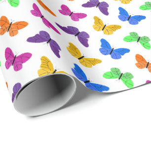 Butterfly Wrapping Paper
