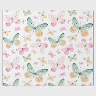 Butterfly Wrapping Paper