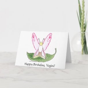 Butterfly Yoga, Lotus Pose Card