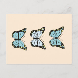 Butterflyers collection postcard