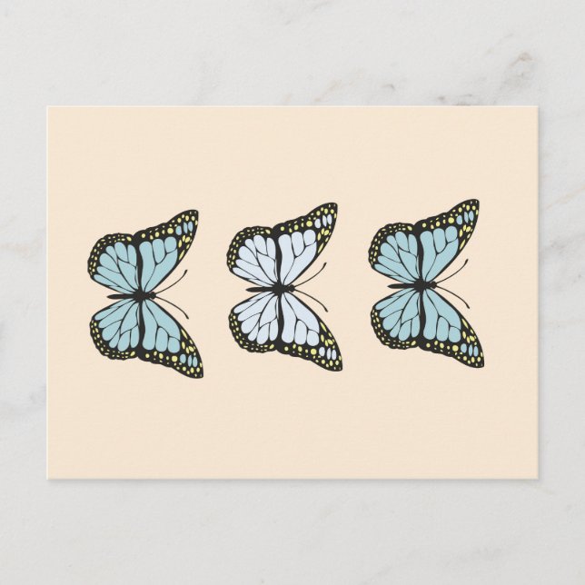 Butterflyers collection postcard (Front)