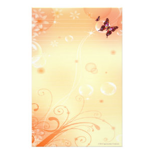 🦋Butterflys and Bubbles Stationary Stationery