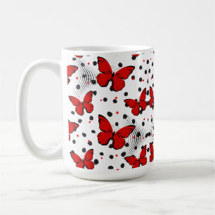 butterflys coffee mug
