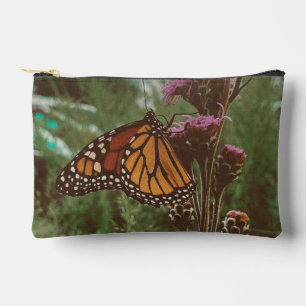 butterflys orange accessory pouch