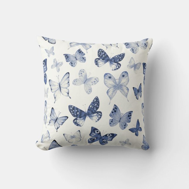 Butterflys pattern  cushion (Front)