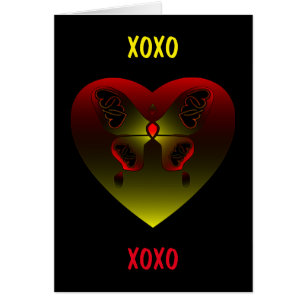 Butterly with a Celt Love Heart Knot on Wing