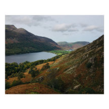 Buttermere and Crummock Water Poster