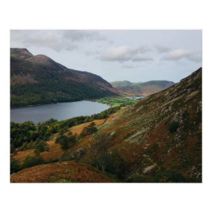 Buttermere and Crummock Water Poster