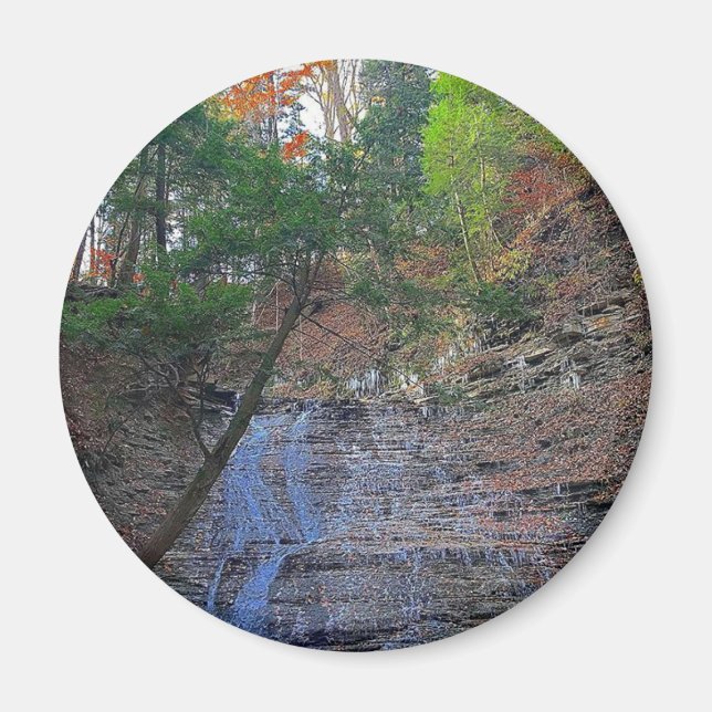 Buttermilk Falls Cuyahoga National Park Ohio Magnet (Front)