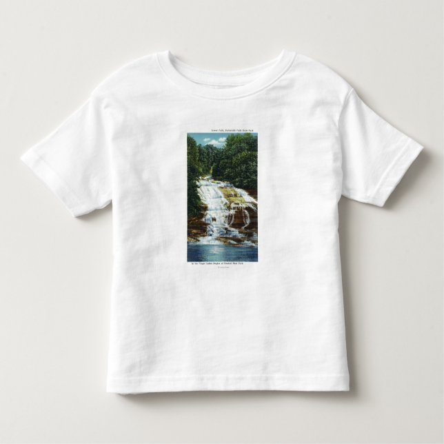 Buttermilk Farms State Park Lower Falls View Toddler T-Shirt (Front)
