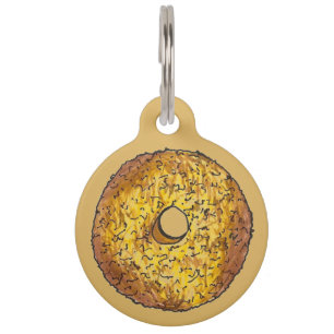 Butternut Crunch Doughnut Doughnut Pastry Breakfas Pet Tag