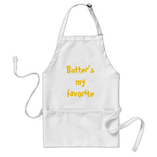 Butter's my favourite food group. standard apron