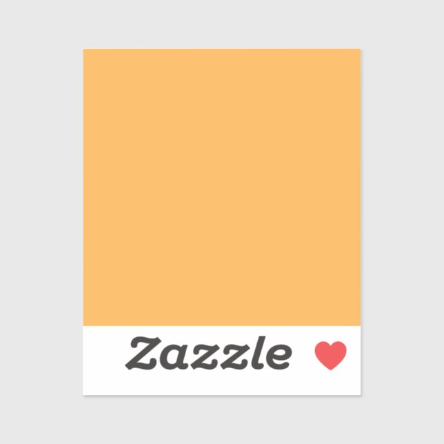 Butterscotch (solid colour)  (Sheet)