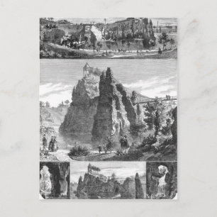Buttes-Chaumont park, New Paris Postcard