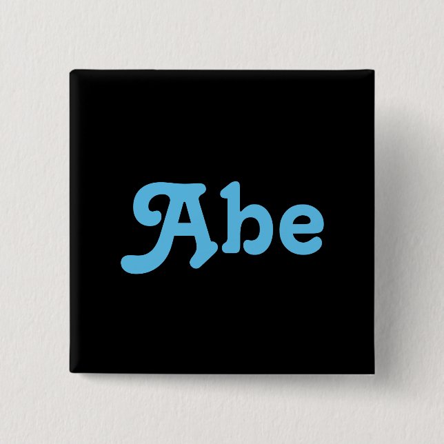 Button Abe (Front)