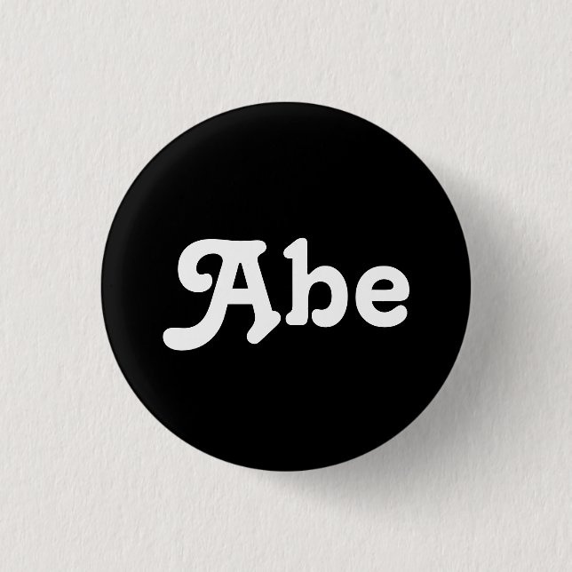 Button Abe (Front)