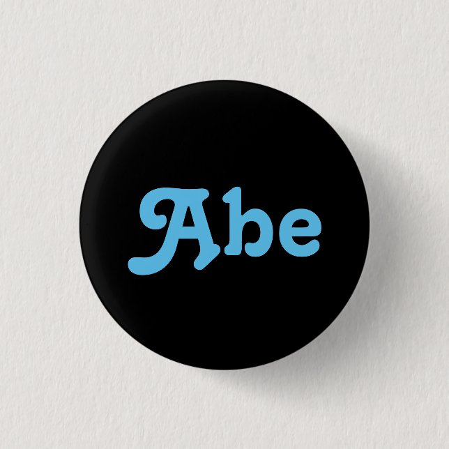 Button Abe (Front)