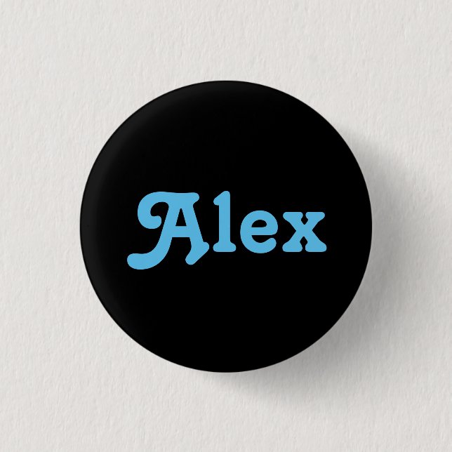 Button Alex (Front)