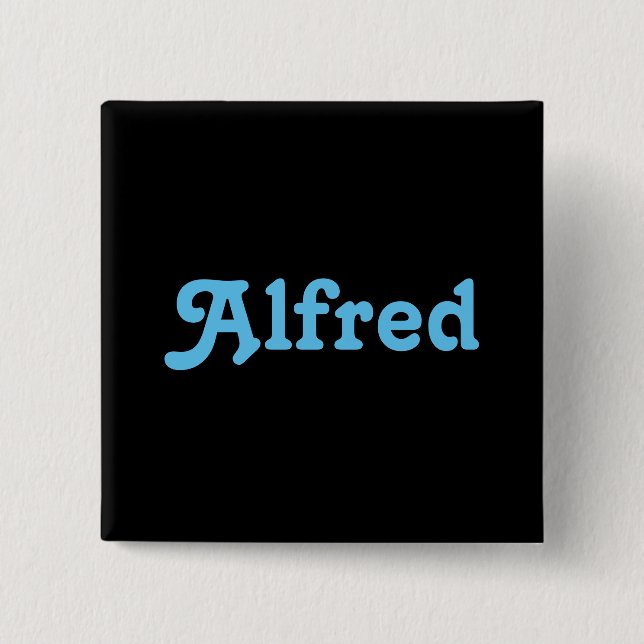 Button Alfred (Front)