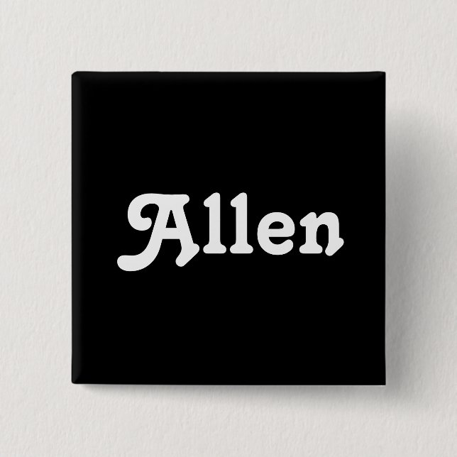Button Allen (Front)