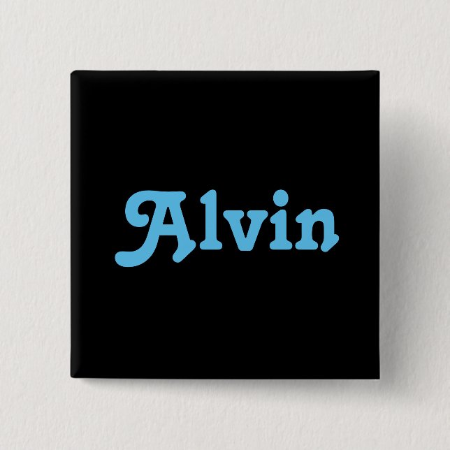 Button Alvin (Front)