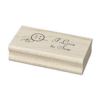 Button and Thread Art Stamp