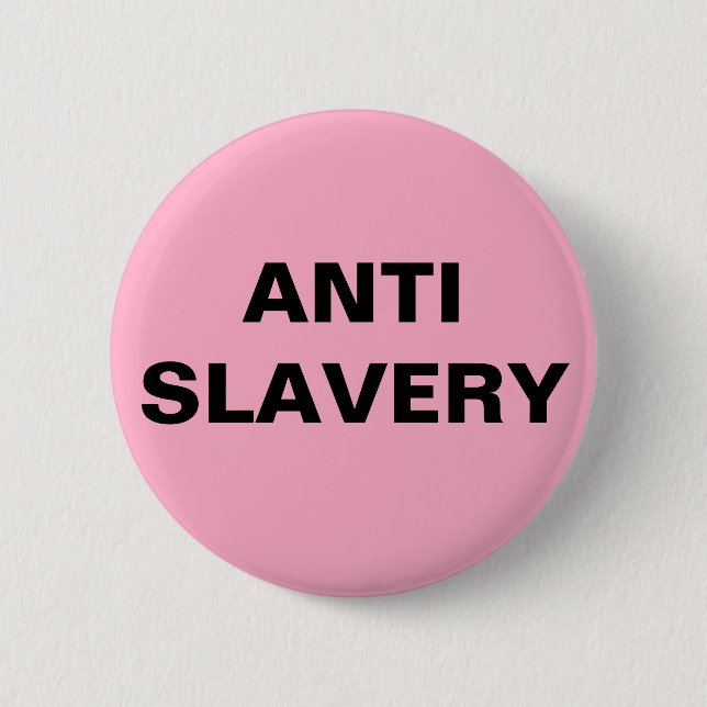 Button Anti Savery Pink (Front)