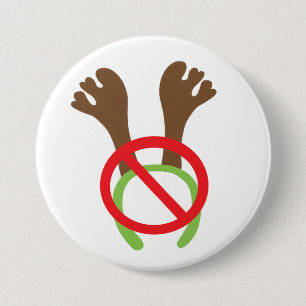 button / badge - funny Christmas theme